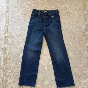 Mother cropped jeans